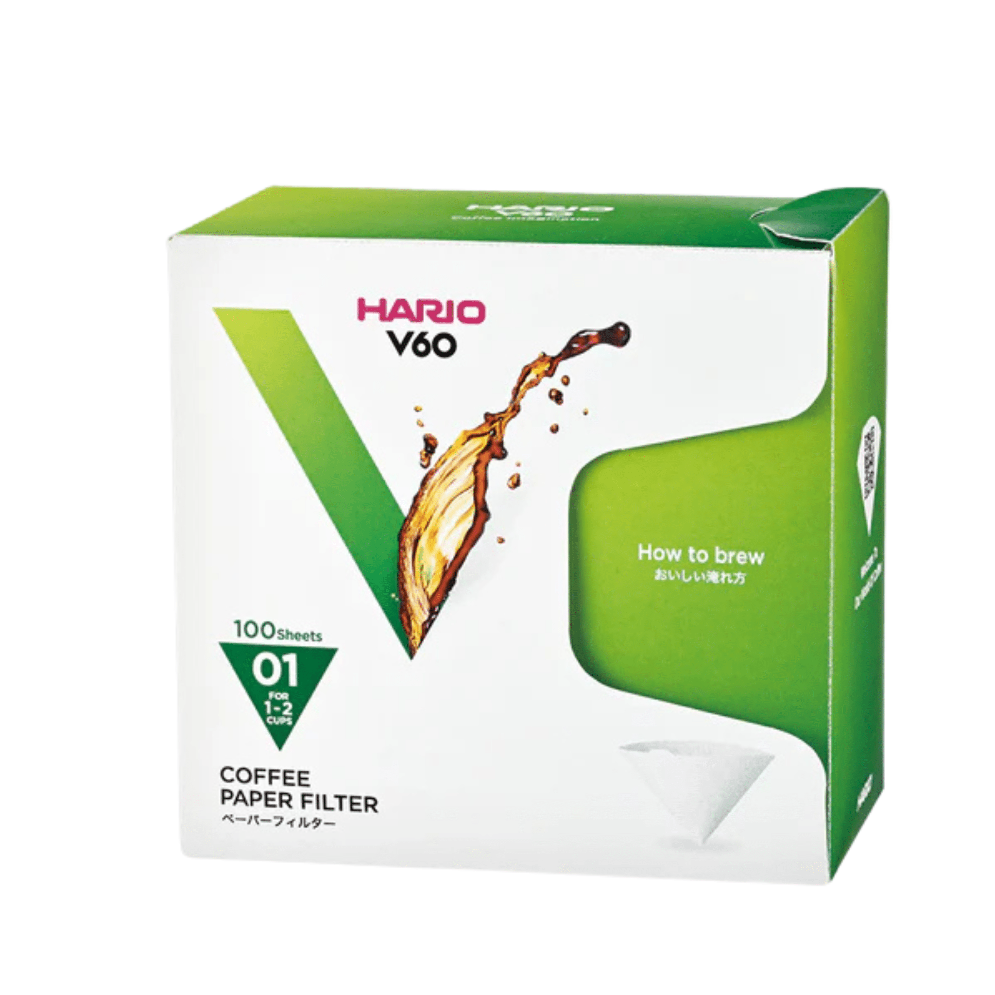 Hario V60 Filter Papers - 100 Pack