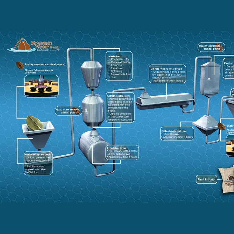 Mexican Mountain Water Decaffeinated - Organic