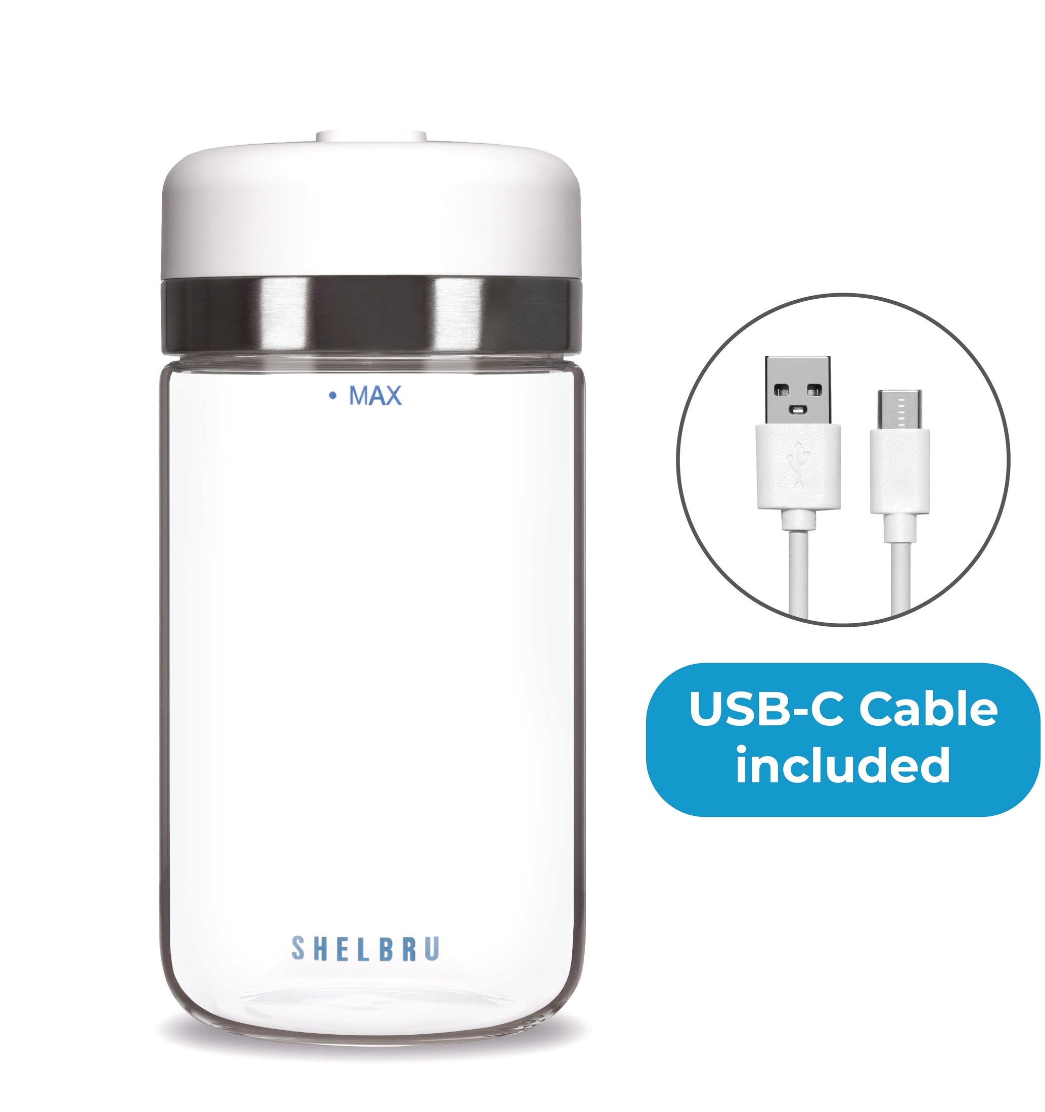 Shelbru Smart Canister - Glass