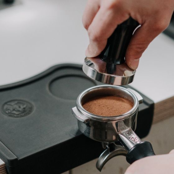 Rhino Black Coffee Tamper 58mm