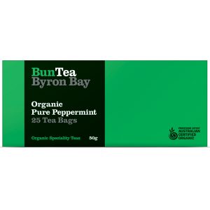 Organic Pure Peppermint Leaf Tea Bags